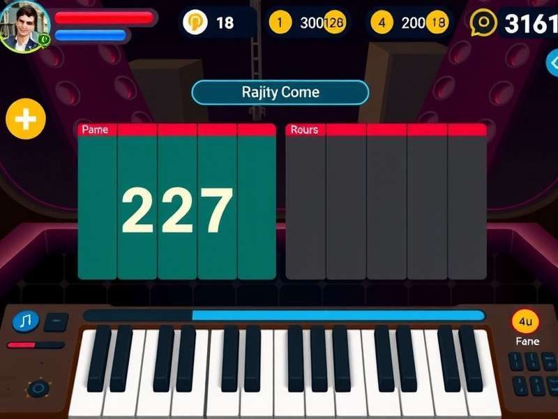 Melodica Marvel gameplay screenshot showing rhythm interface
